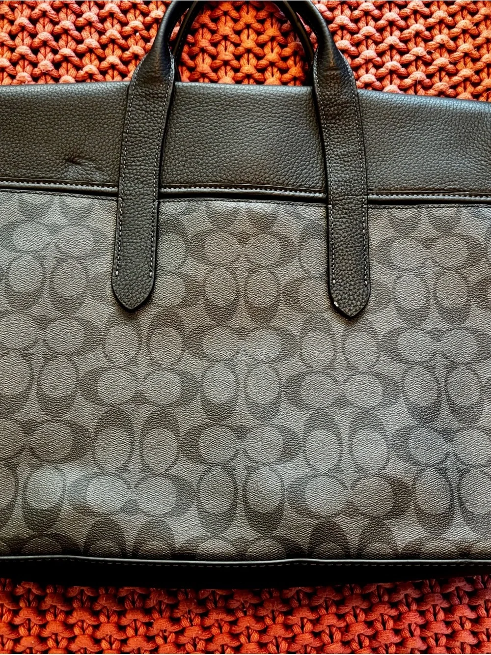NWOT Coach Sullivan Portfolio Briefcase in Signature Canvas